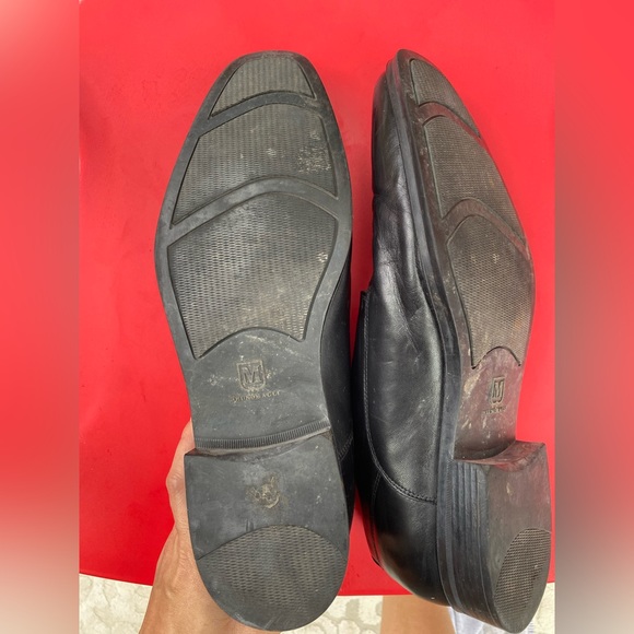 Leather men’s designer shoes - Bruno Magli oxfords - Picture 5 of 8